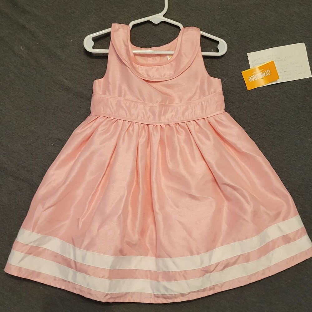 Toddler girl dress, Gymboree, color pink, size 3t, new with tags